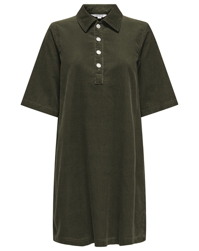 Only - ONLGry-Nessa Cord Kleid - Forest Night
